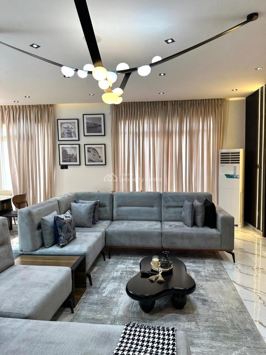 Luxury 3bedroom Pencinema, Bathub & Ps5thouse with, Balcony, En-suite Rooms, Hockey, Poo, 24/7 Power, Comfortable Stay, Ikate Elegushi, Lekki, Lagos, Flat / Apartment Short Let