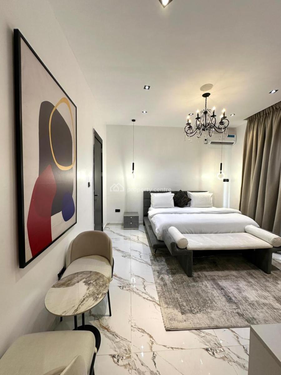 Luxury 3bedroom Pencinema, Bathub & Ps5thouse with, Balcony, En-suite Rooms, Hockey, Poo, 24/7 Power, Comfortable Stay, Ikate Elegushi, Lekki, Lagos, Flat / Apartment Short Let