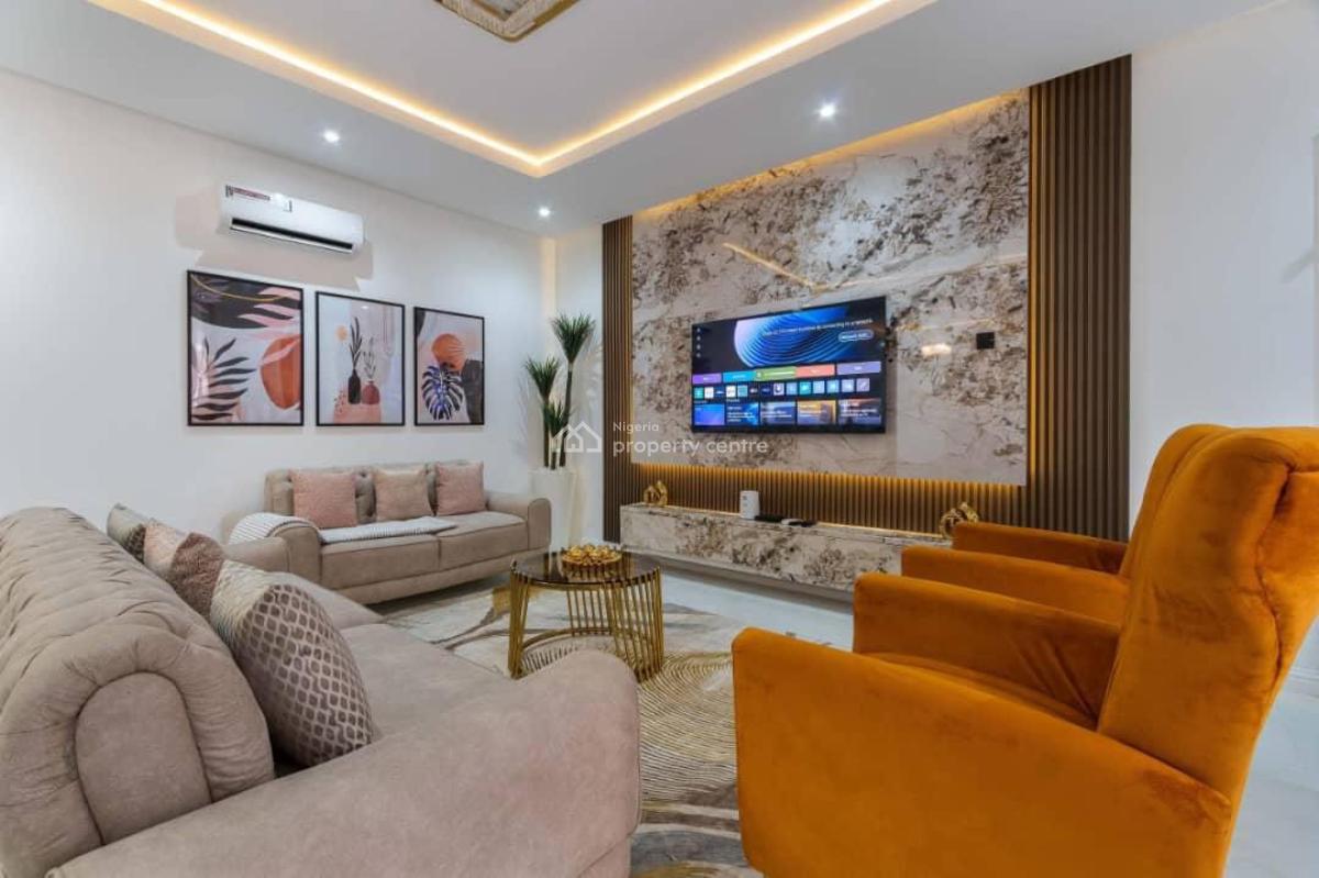 Luxury 3bedroom Apartment with Pool, Gym  & Bathub, Ensuite Rooms, Parking Space, Unlimited Wifi, Comfortable and Secure, Ikate, Lekki, Lagos, Flat / Apartment Short Let