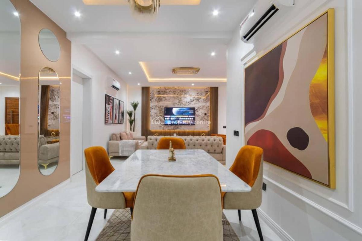 Luxury 3bedroom Apartment with Pool, Gym  & Bathub, Ensuite Rooms, Parking Space, Unlimited Wifi, Comfortable and Secure, Ikate, Lekki, Lagos, Flat / Apartment Short Let