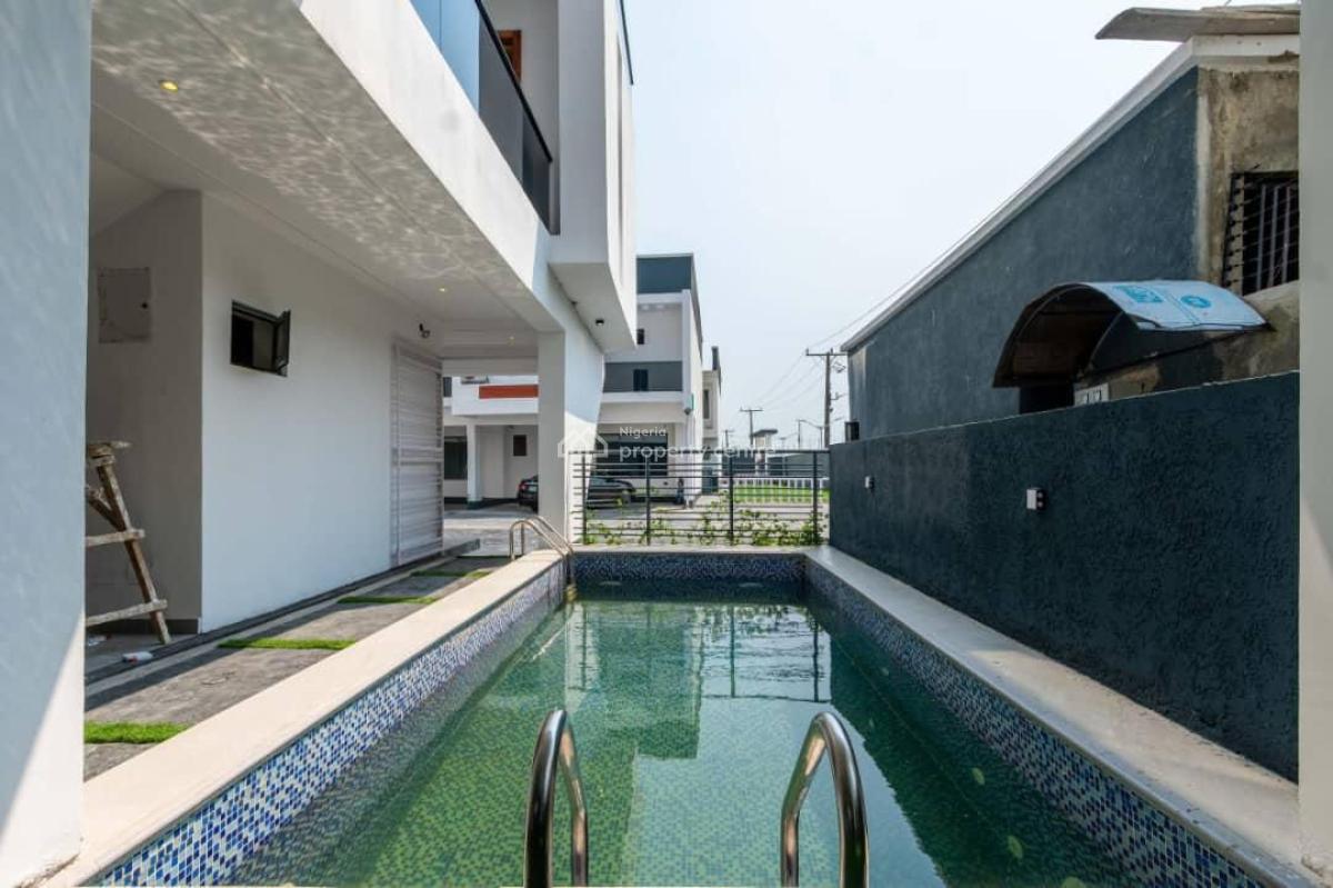 Luxury 3bedroom Apartment with Pool, Gym  & Bathub, Ensuite Rooms, Parking Space, Unlimited Wifi, Comfortable and Secure, Ikate, Lekki, Lagos, Flat / Apartment Short Let