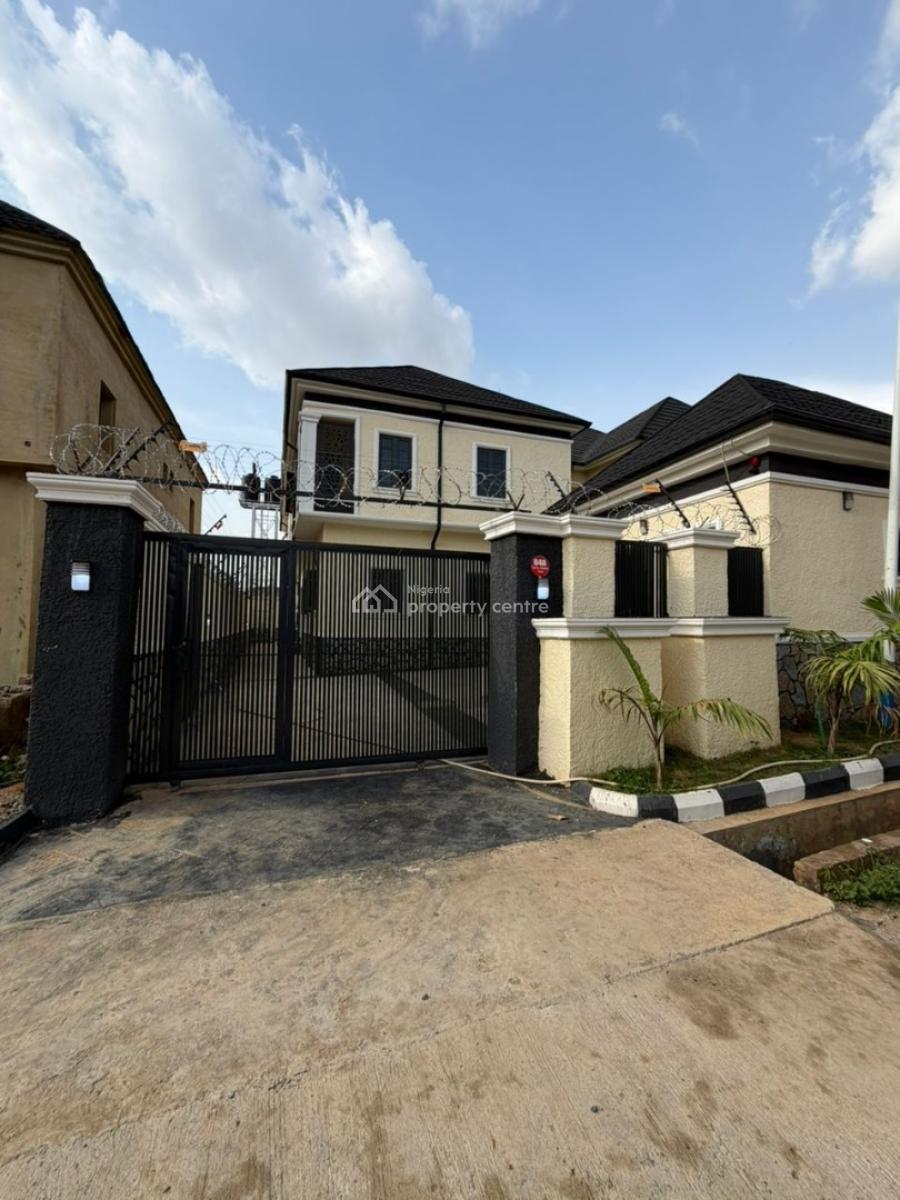 Brand New 4 Beds Gated Semidetached  and 1 Room Bq, Apo, Abuja, Semi-detached Duplex for Sale