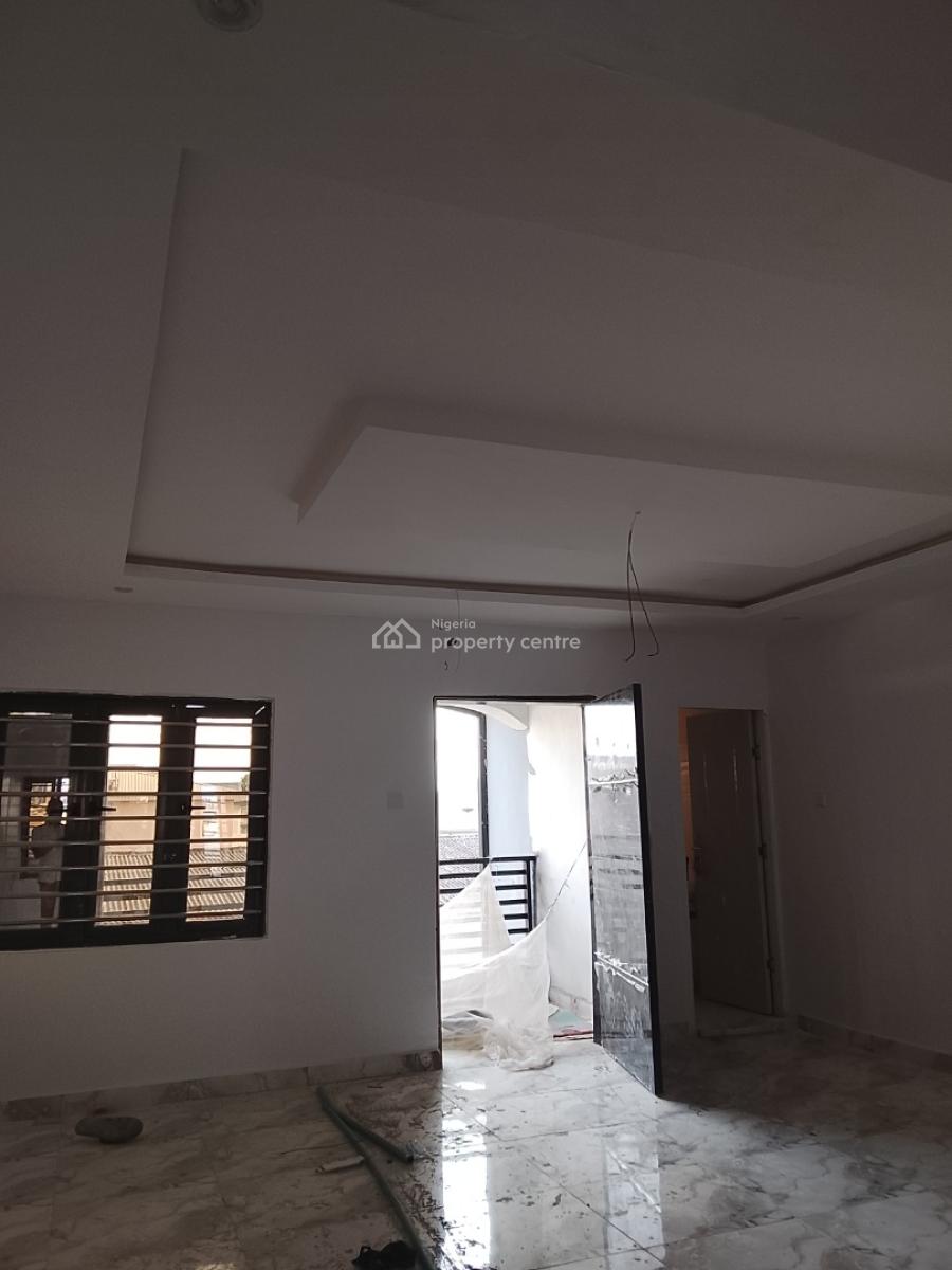Luxury Spacious Newly Built 3 Bedroom Apartment All Rooms Ensuite, Off Market Square, Ago Palace, Isolo, Lagos, Flat / Apartment for Sale