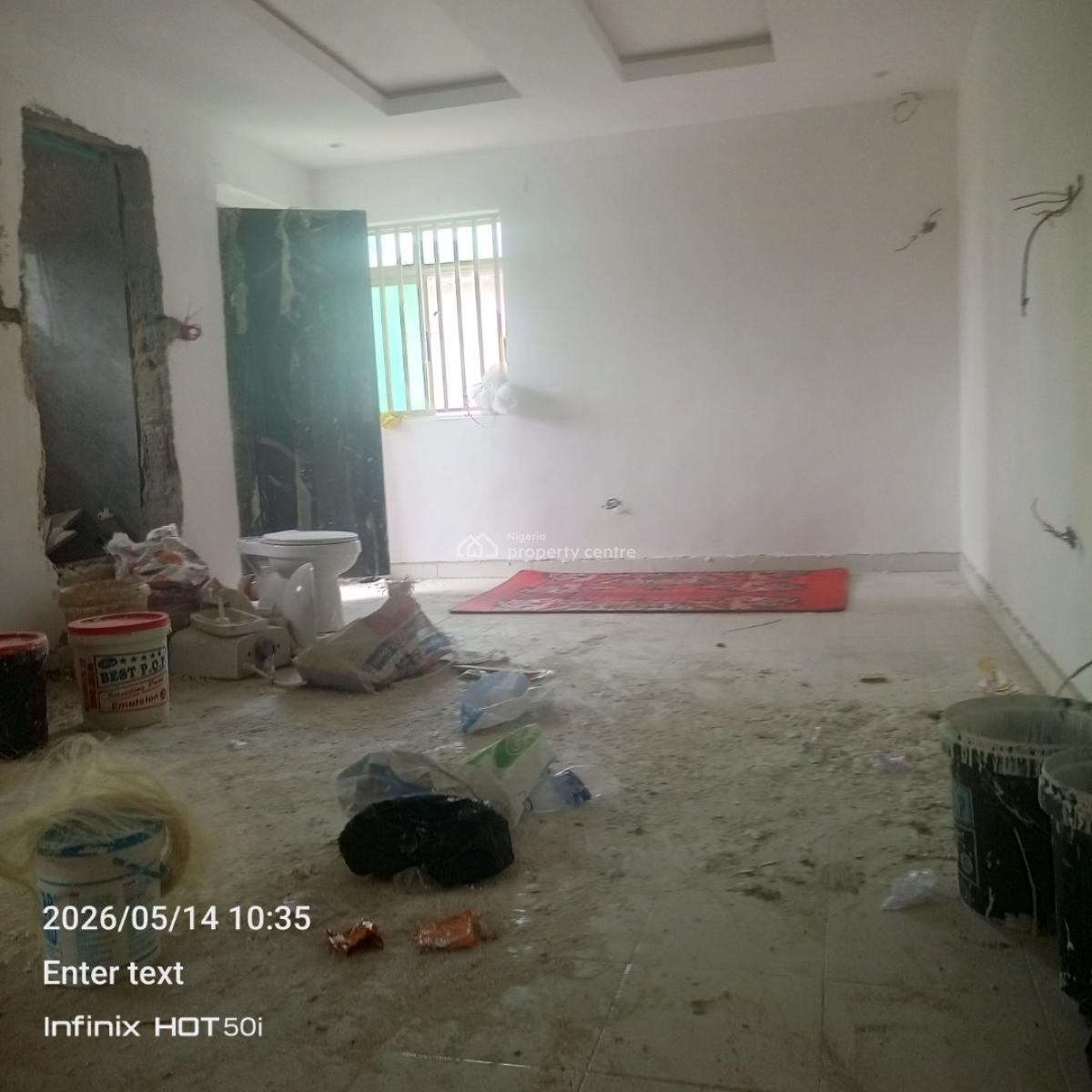 Two Bedroom Apartment Upstairs, Budu Thomas Estate, Ajiwe, Ajah, Lagos, Flat / Apartment for Rent