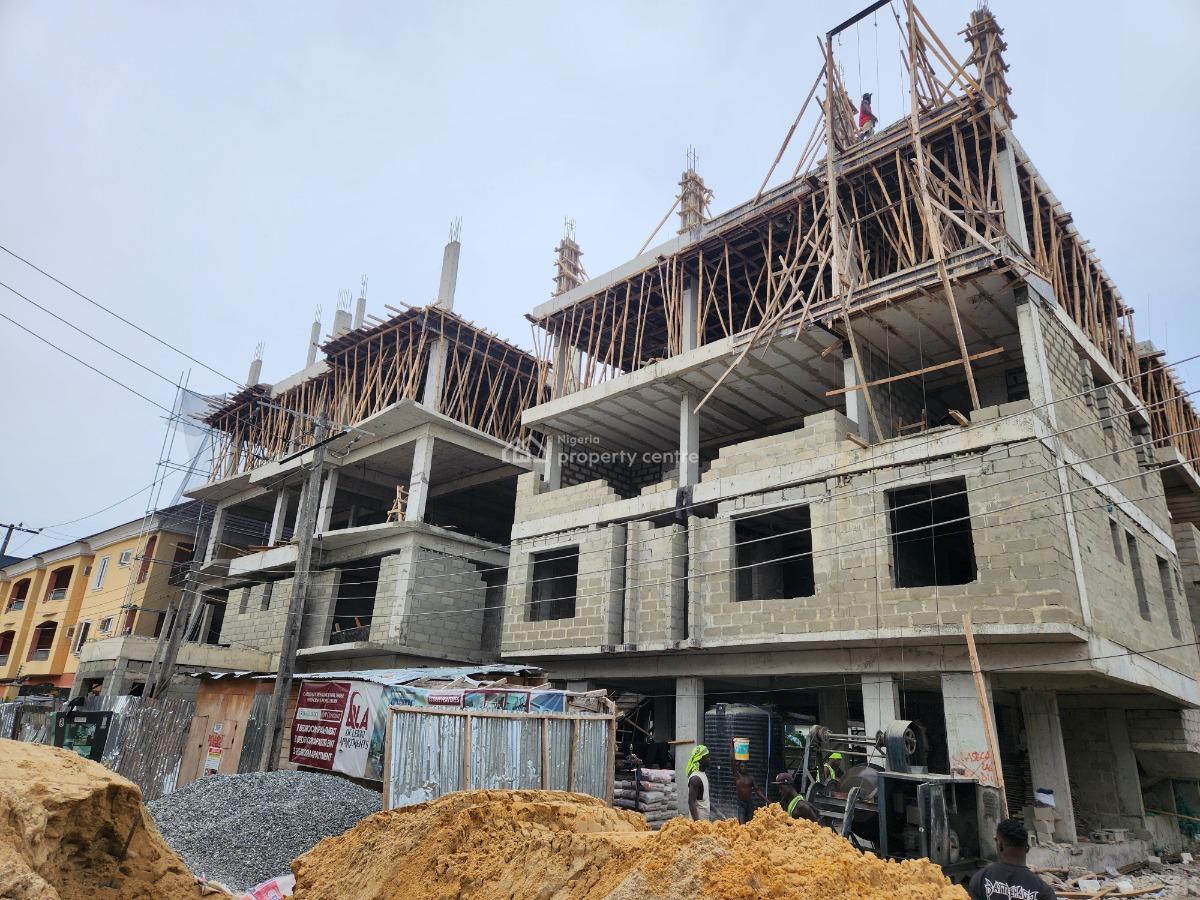 Ongoing Project of 2 Bedrooms Apartment, Ikate Elegushi, Lekki, Lagos, Flat / Apartment for Sale