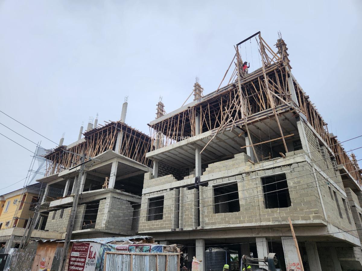 Ongoing Project of 2 Bedrooms Apartment, Ikate Elegushi, Lekki, Lagos, Flat / Apartment for Sale