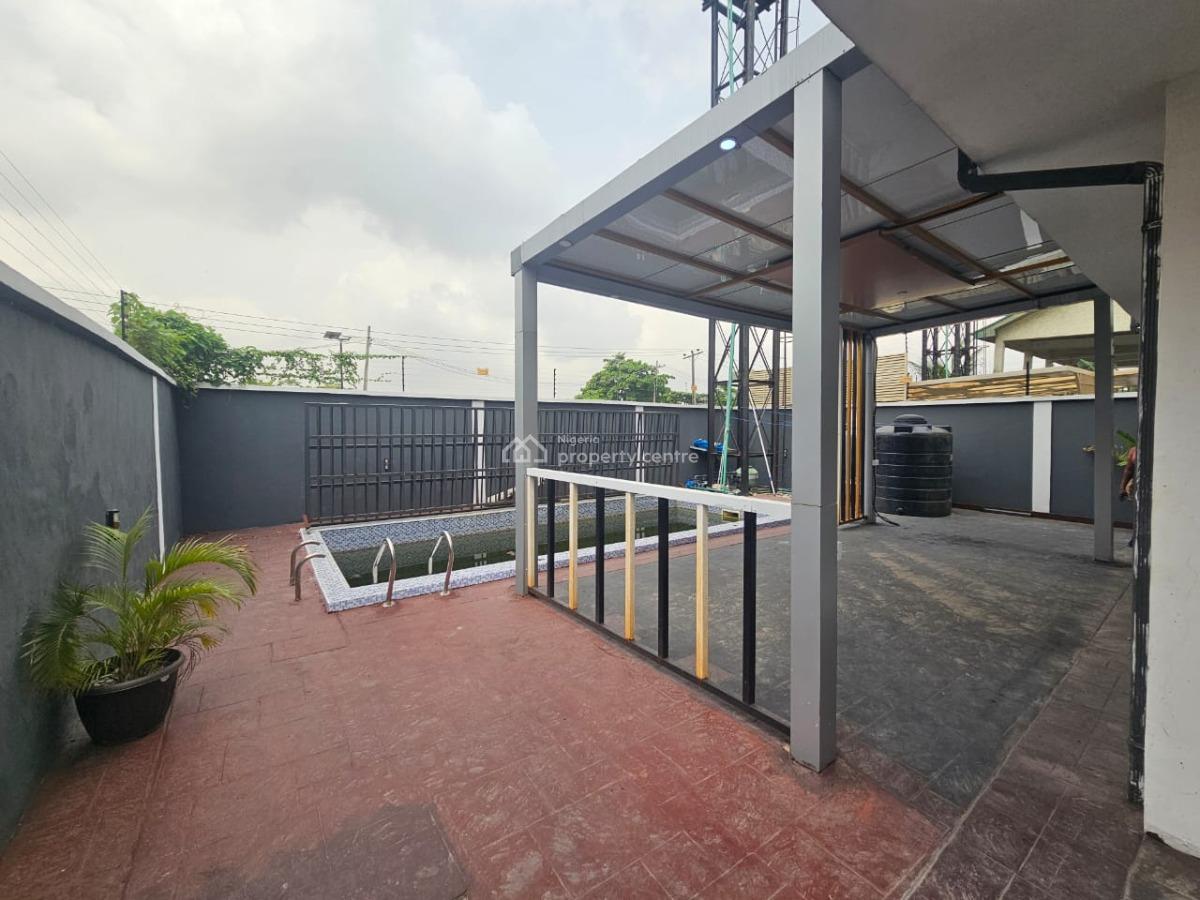 Luxury 5 Bedroom Detached Duplex with Bq and Swimming Pool, Gated Estate in Ikoyi, Ikotun, Lagos, Detached Duplex for Rent
