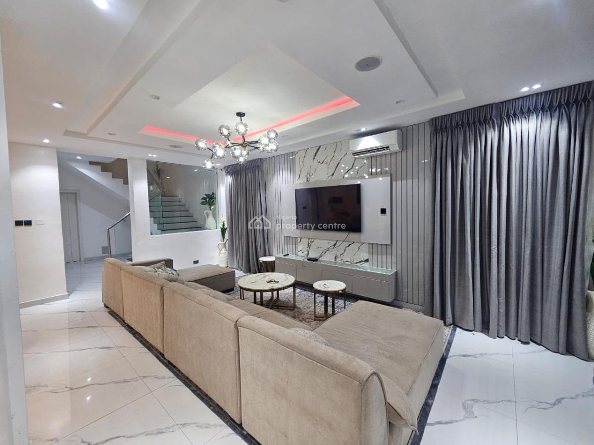 Luxury 5 Bedroom Detached Duplex with Bq and Swimming Pool, Gated Estate in Ikoyi, Ikotun, Lagos, Detached Duplex for Rent