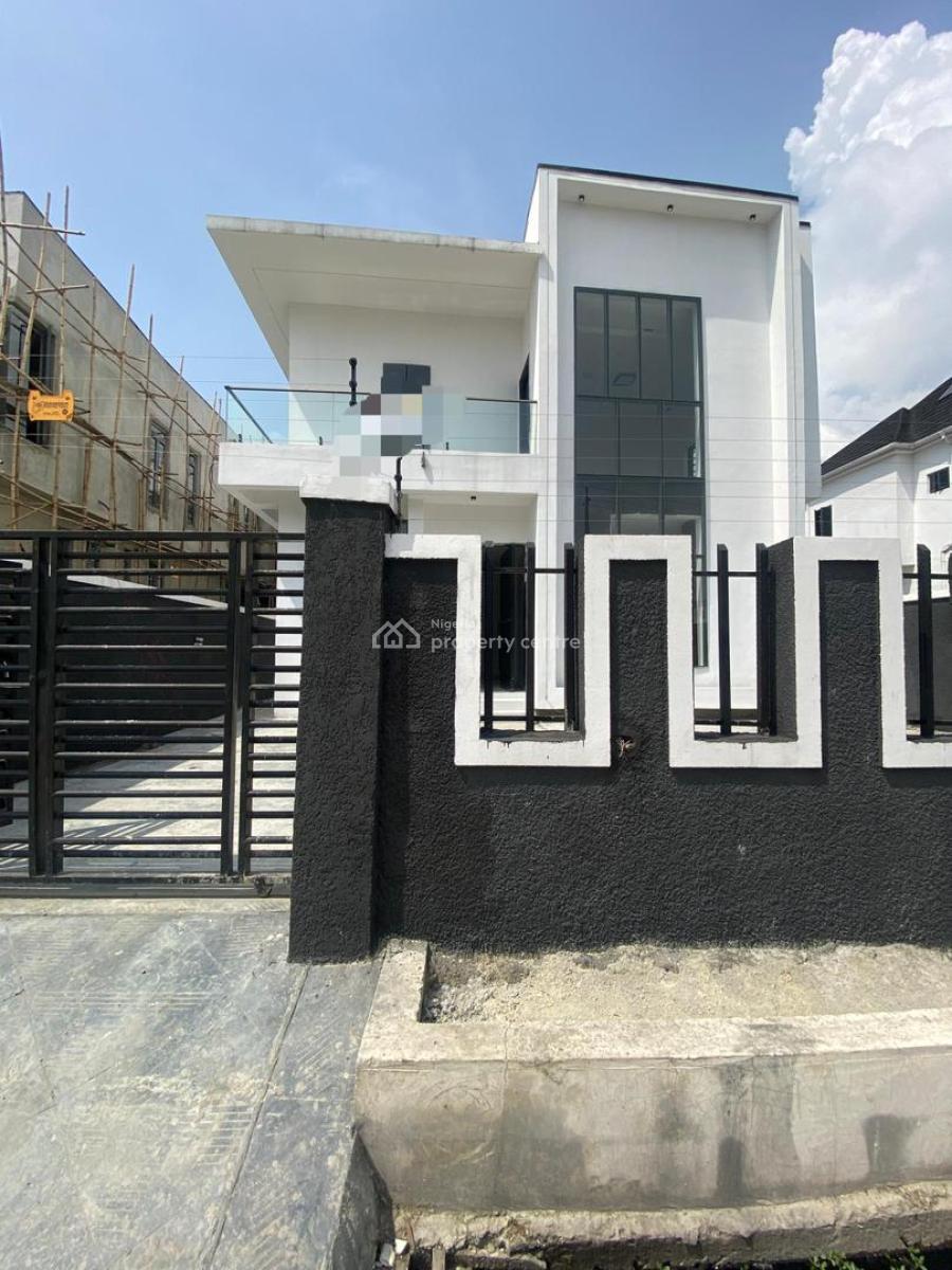 Top Notch 4 Bedroom Fully Detached Duplex with Bq, Ajah, Lagos, Detached Duplex for Sale