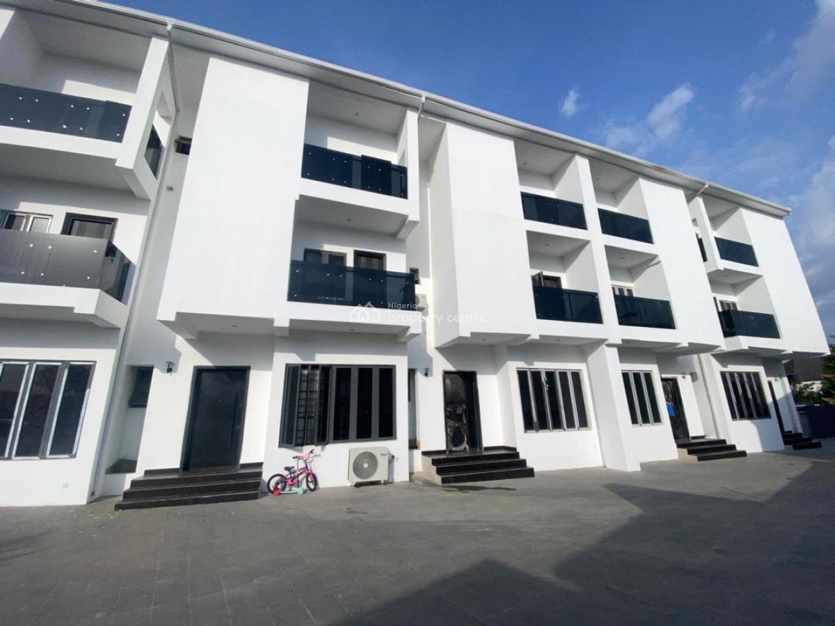 Newly-built, Serviced 4 Bedroom Terrace Duplex with Rooftop and Bq, Jabi, Abuja, Terraced Duplex for Rent