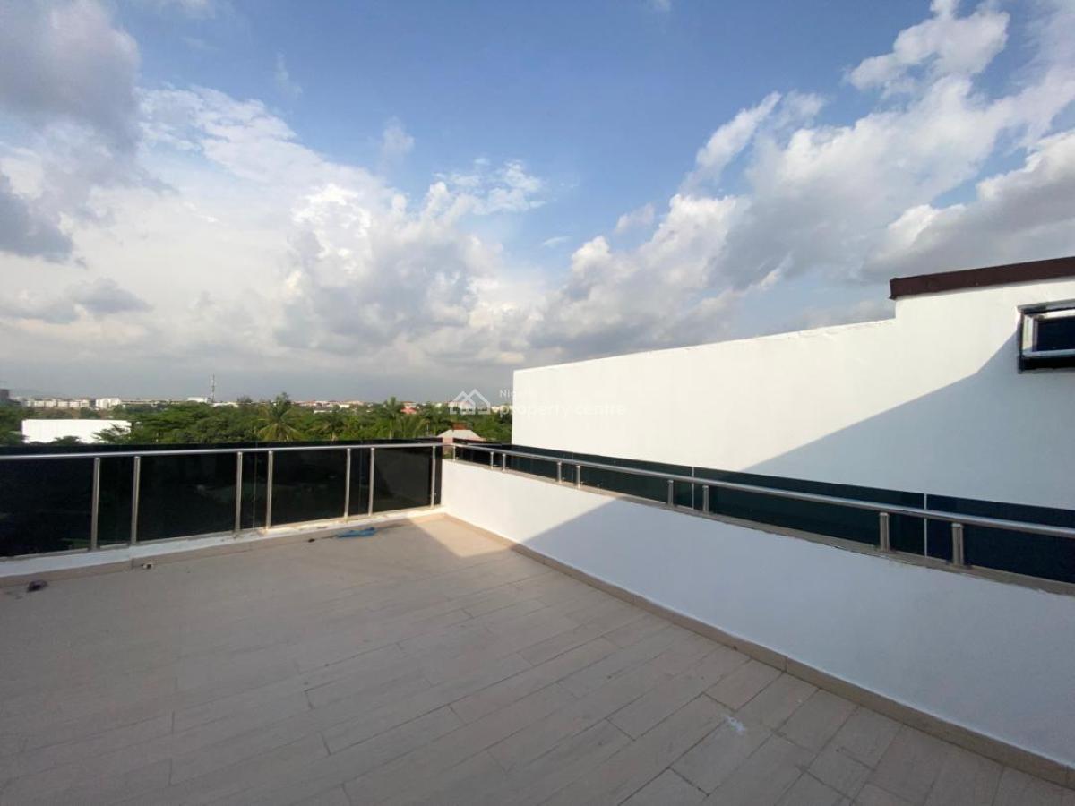 Newly-built, Serviced 4 Bedroom Terrace Duplex with Rooftop and Bq, Jabi, Abuja, Terraced Duplex for Rent