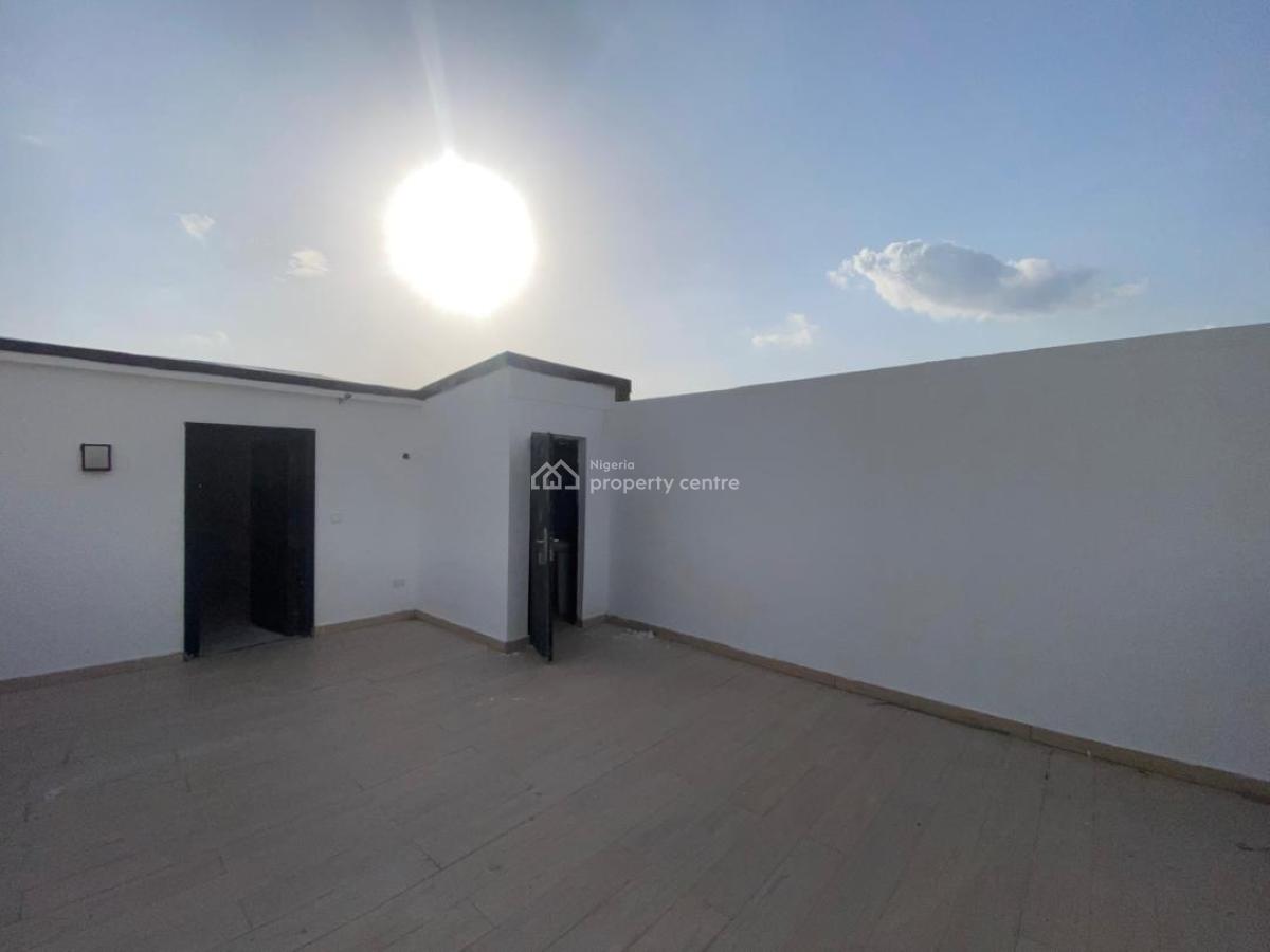 Newly-built, Serviced 4 Bedroom Terrace Duplex with Rooftop and Bq, Jabi, Abuja, Terraced Duplex for Rent