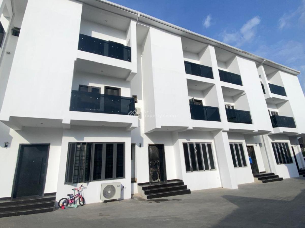 Newly-built, Serviced 4 Bedroom Terrace Duplex with Rooftop and Bq, Jabi, Abuja, Terraced Duplex for Rent