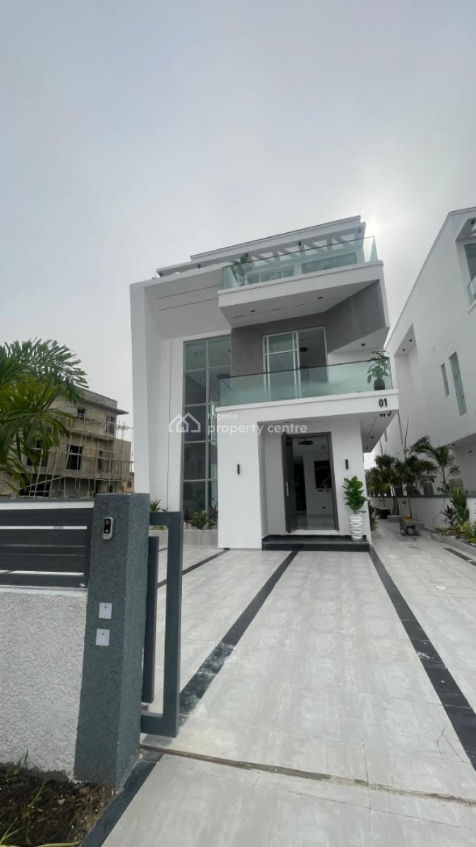 Newly Built Fully Automated 5 Bedroom Fully Detached Duplex with Bq, Osapa, Lekki, Lagos, Detached Duplex for Sale