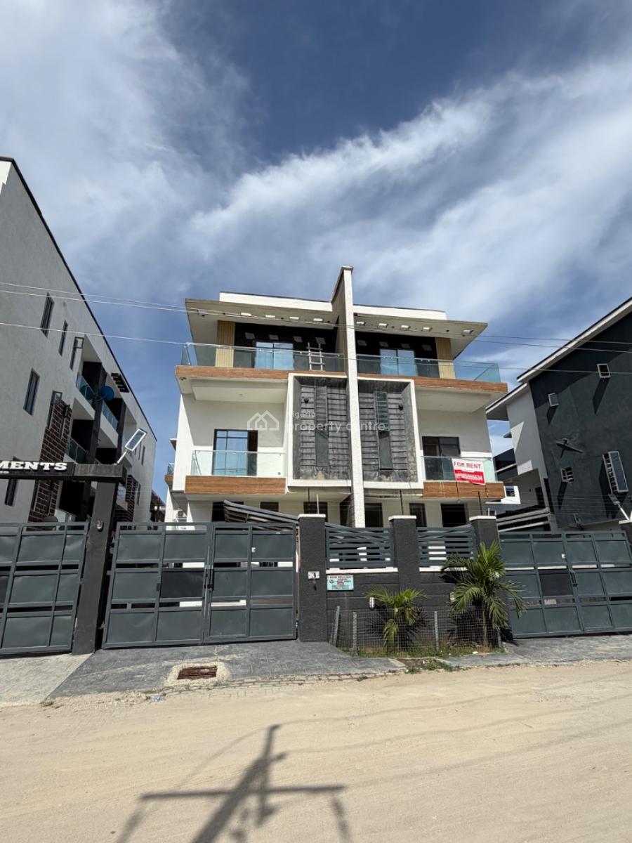 Brand New 4bedroom Semi Detached Duplex with Bq, Ikate, Lekki, Lagos, Detached Duplex for Rent