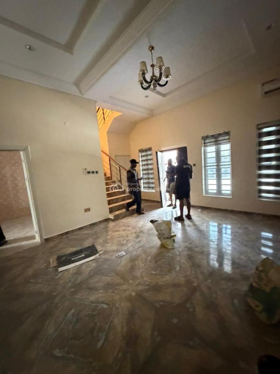 Newly Renovated 4 Bedroom Terrace Duplex with 3 Installed Ac & Inverte, Chevron Toll Gate ,orchid Road, Lekki, Lagos, Terraced Duplex for Rent