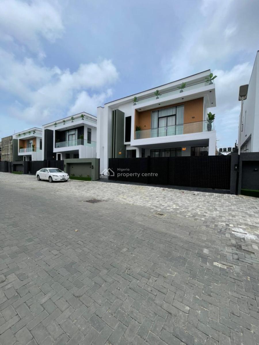 Luxury 5 Bedroom Fully Detached Duplex + Bq, Swimming Pool, Vgc, Lekki, Lagos, Detached Duplex for Sale