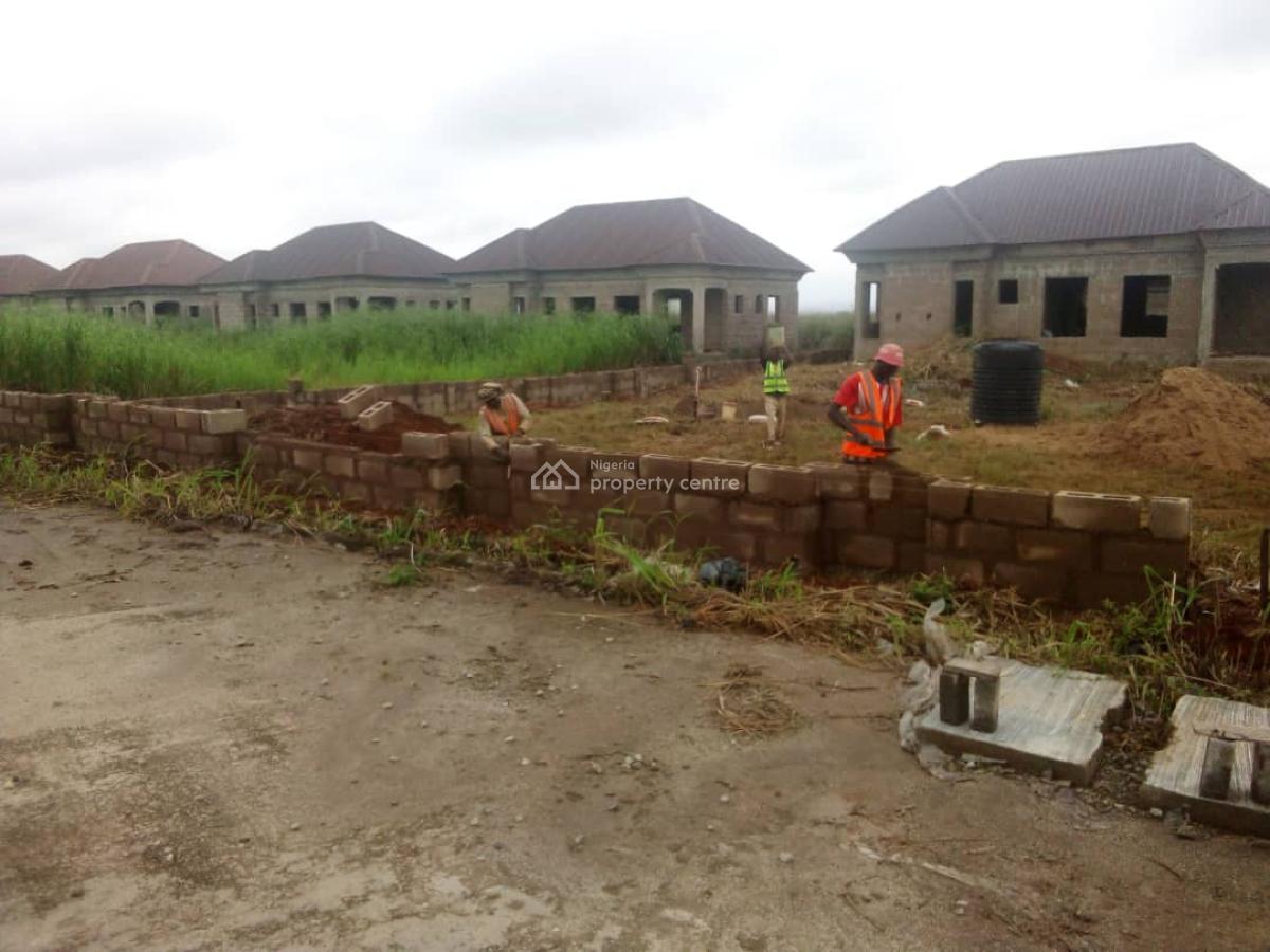 2 Plots of Land with an Existing 2 Bedroom Roofed Bungalow and Bq, Pz Corporate Estate, Golf Estate, Ibeju Lekki, Lagos, Land for Sale