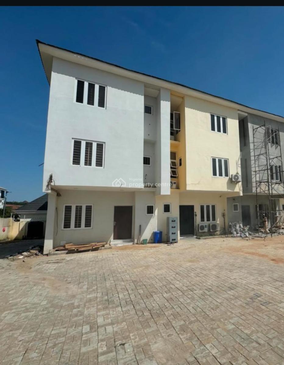 Newly Built 4 Bedroom Terrace Duplex +bq, Guzape, Guzape District, Abuja, Terraced Duplex for Sale