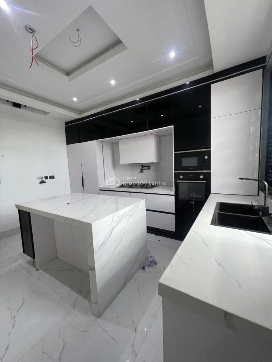 Newly Built 4 Bedrooms Maisonette with Bq Banana Island, Banana Island, Ikoyi, Lagos, House for Rent