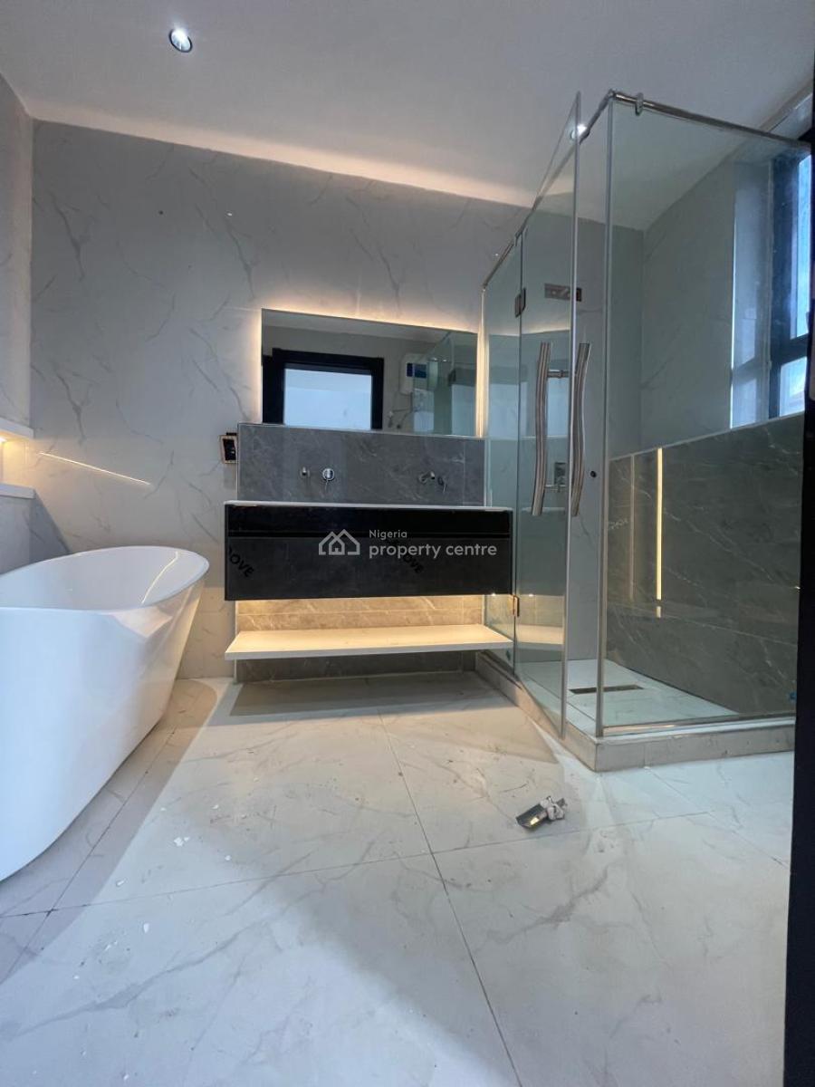 Newly Built 4 Bedrooms Maisonette with Bq Banana Island, Banana Island, Ikoyi, Lagos, House for Rent