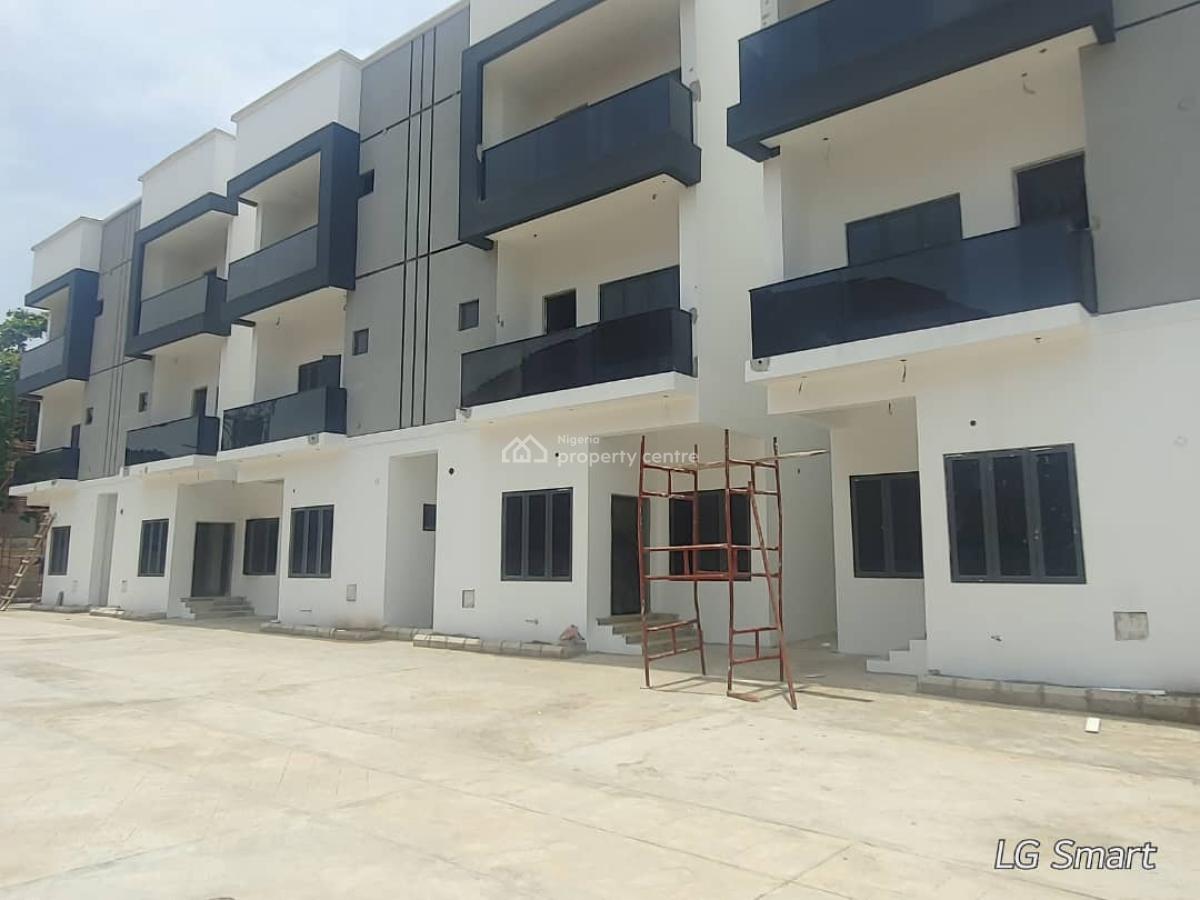 a Newly Built 5 Bedroom Terrace Duplex with Bq, Kado, Abuja, Terraced Duplex for Sale