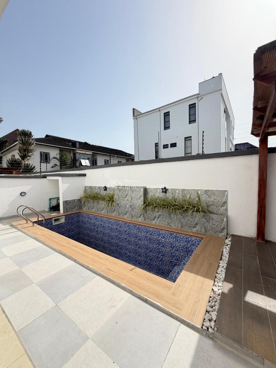 Luxury 5-bedroom Fully Detached Duplex with Pool + 2 Bqs, Chevron, Lekki, Lagos, Detached Duplex for Sale