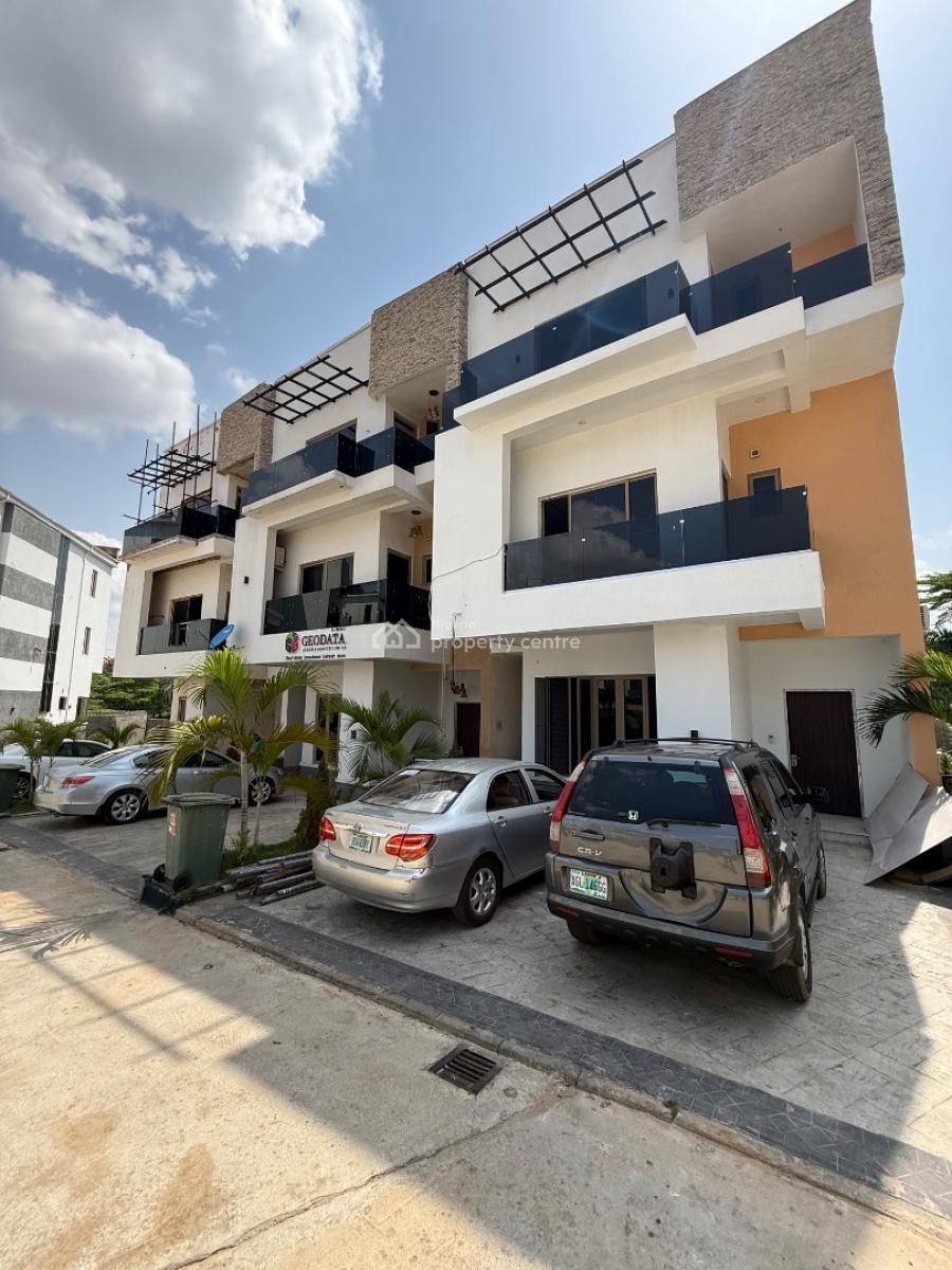 5 Bedroom Terrace Duplex in a Very Beautiful Estate, Citec, Jabi, Abuja, Terraced Duplex for Rent