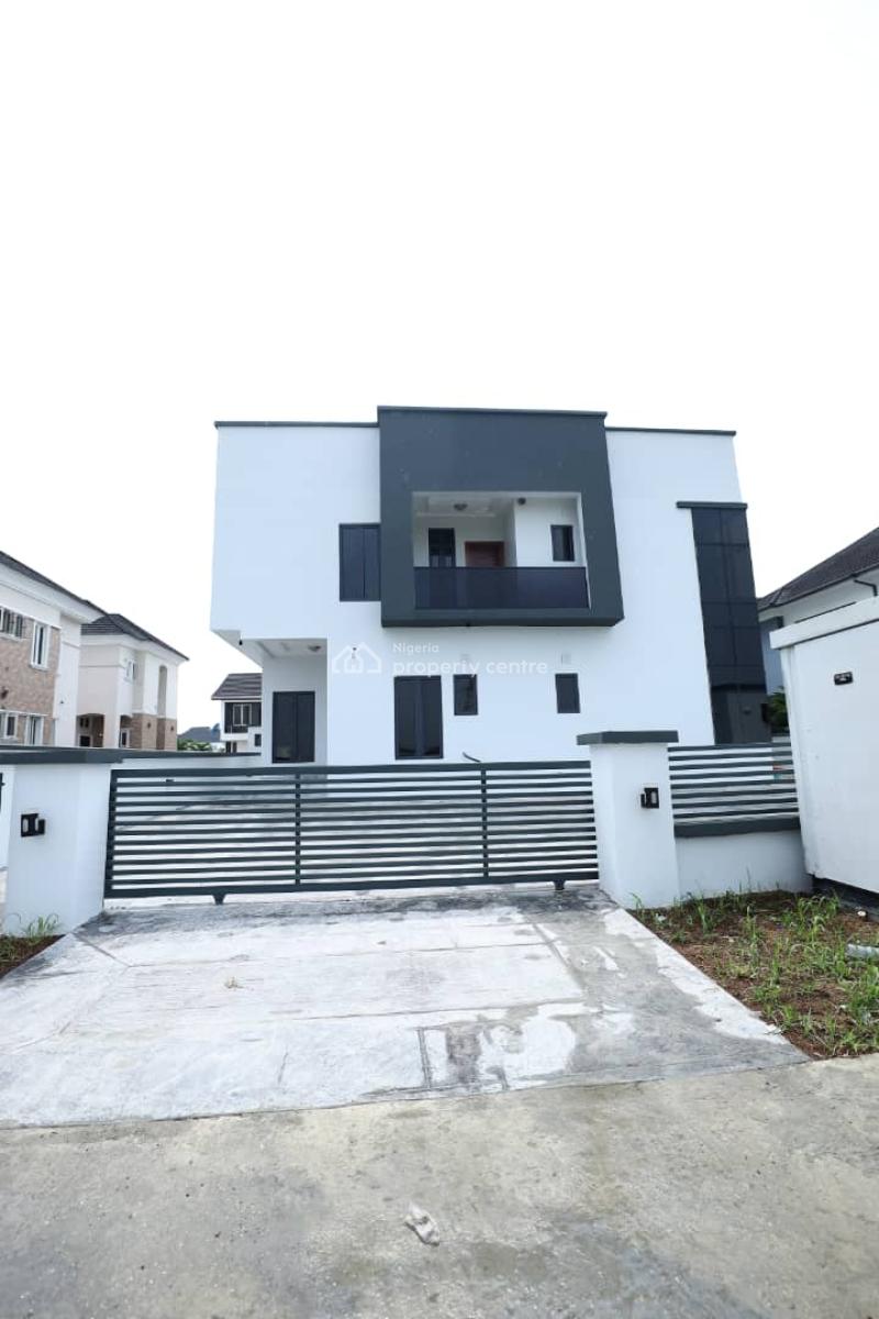 Newly Built 5 Bedroom Semi Detached Duplex with Bq, Royal Garden Estate, Ajah, Lagos, Semi-detached Duplex for Sale