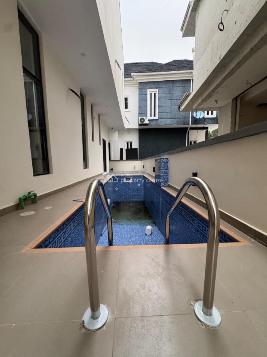 Beautiful 5bedroom Duplex with a Bq and a Pool Within a Serene Environ, Ikota, Lekki, Lagos, Detached Duplex for Sale