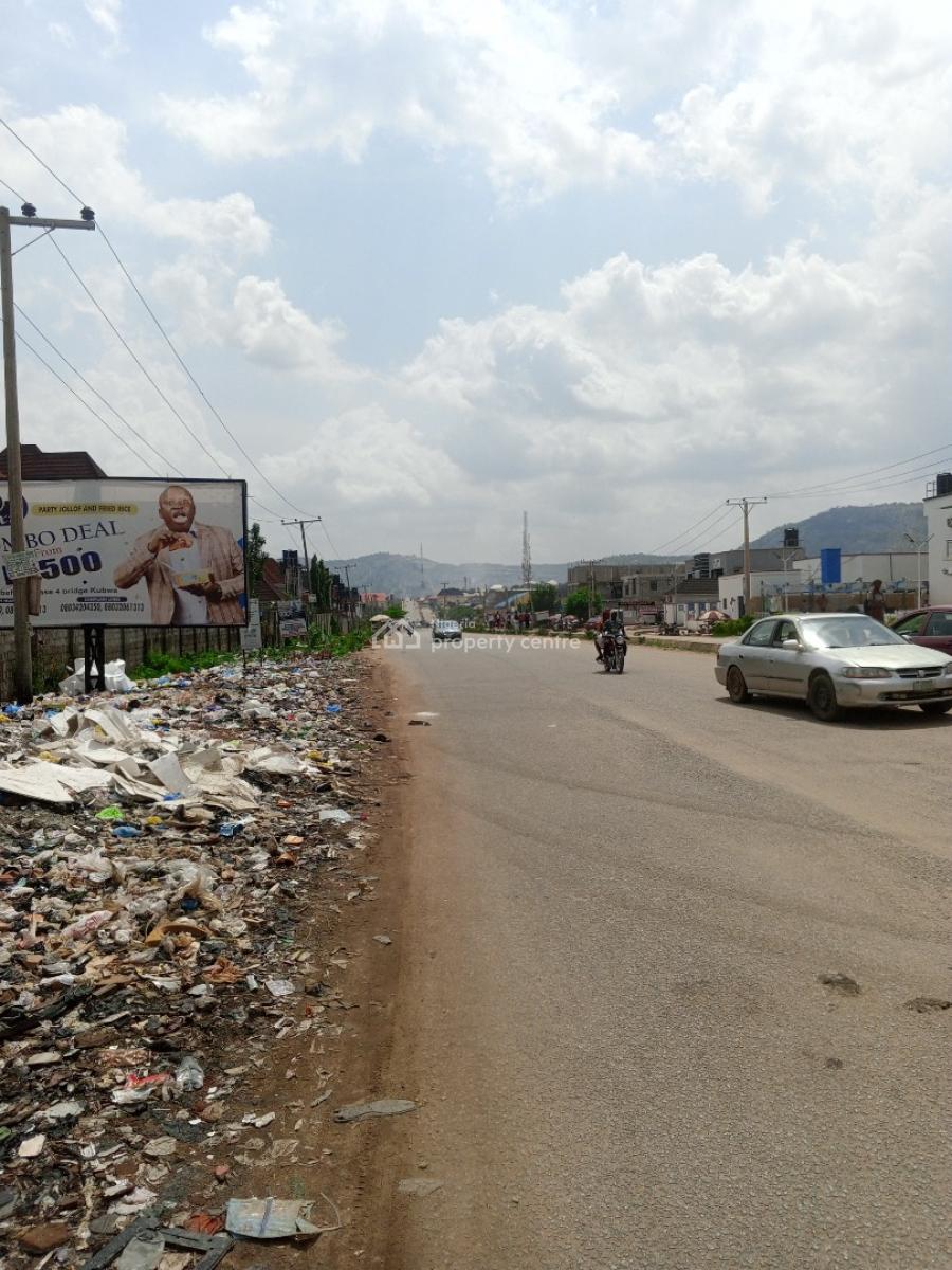 Commercial Plot 1,700sqm, Chikakwere Junction, Kubwa, Abuja, Commercial Land for Sale