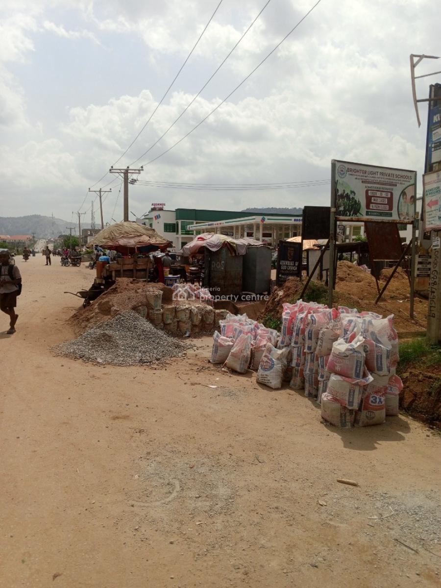 Commercial Plot 1,700sqm, Chikakwere Junction, Kubwa, Abuja, Commercial Land for Sale