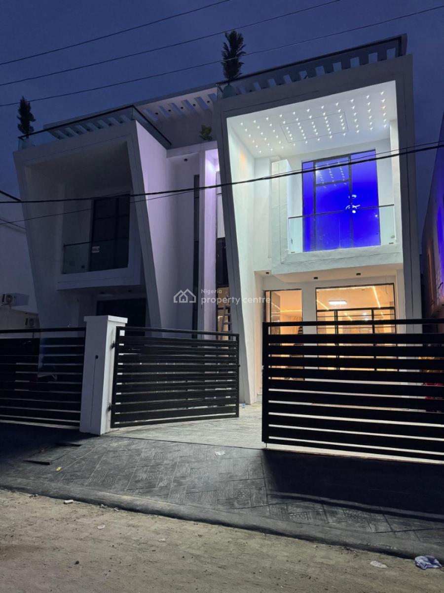 Luxurious 4bedroom Duplex with a Bq, Ikota, Lekki, Lagos, Detached Duplex for Sale