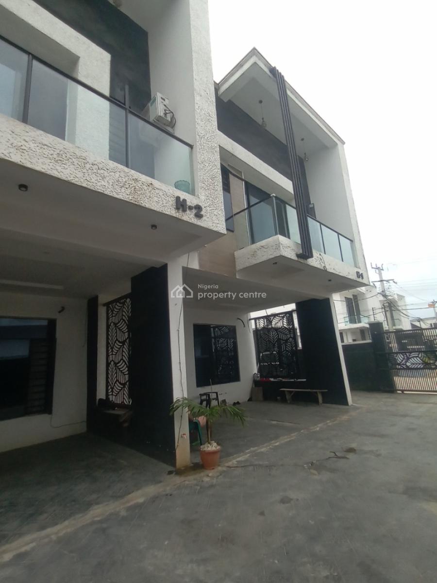 4 Bedroom Terraced Duplex ( Corner Piece), Ikota Gra, Lekki, Lagos, Terraced Duplex for Rent