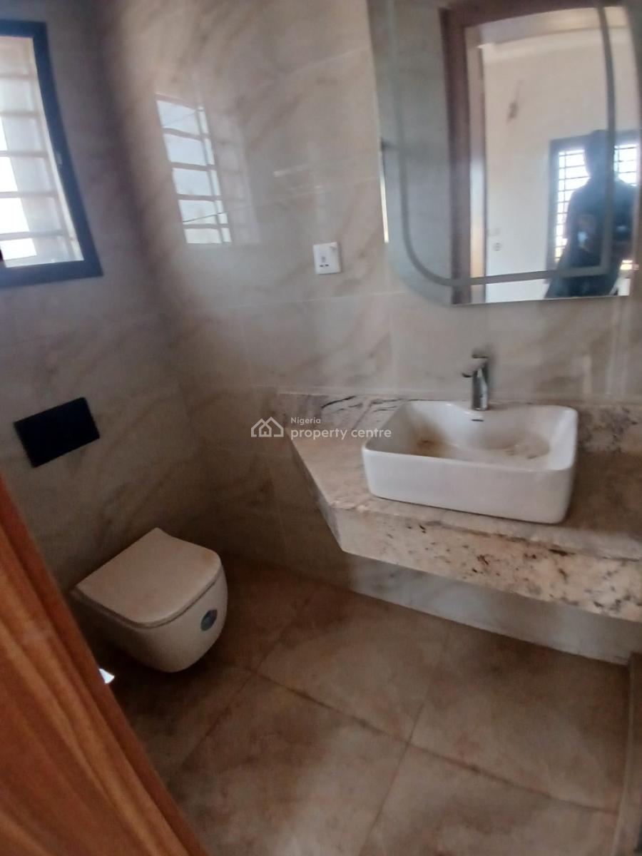 New Buit 4 Bedroom Duplex, Behind Sunnyvale, Galadimawa, Abuja, Semi-detached Duplex for Rent