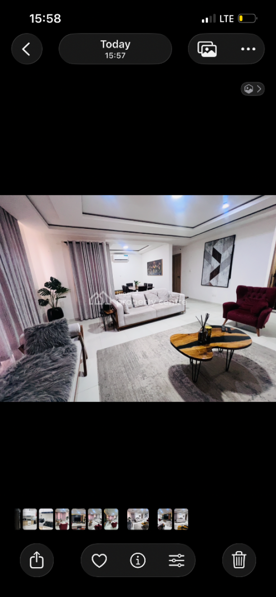 Fully Furnished Two Bedroom Apartment, Ikoyi, Lagos, Flat / Apartment for Rent