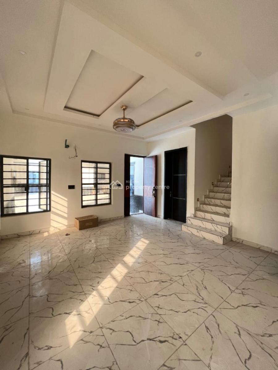a Classic 4bedroom Terrace Duplex Is Available for N6.5m at Lekki Palm, Lekki Palm City, Ajah, Lagos, Terraced Duplex for Rent