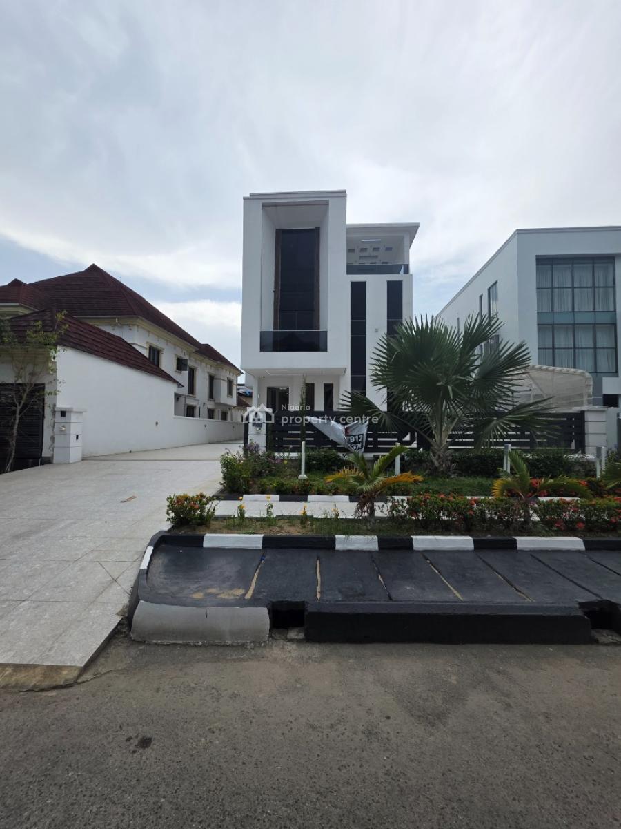 Luxury 5 Bedroom Detached Duplex with Cinema + Elevator, Pinnock Beach Estate, Osapa, Lekki, Lagos, Detached Duplex for Sale