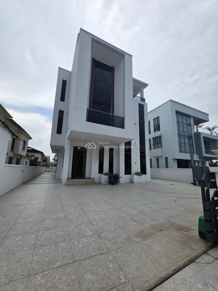 Luxury 5 Bedroom Detached Duplex with Cinema + Elevator, Pinnock Beach Estate, Osapa, Lekki, Lagos, Detached Duplex for Sale
