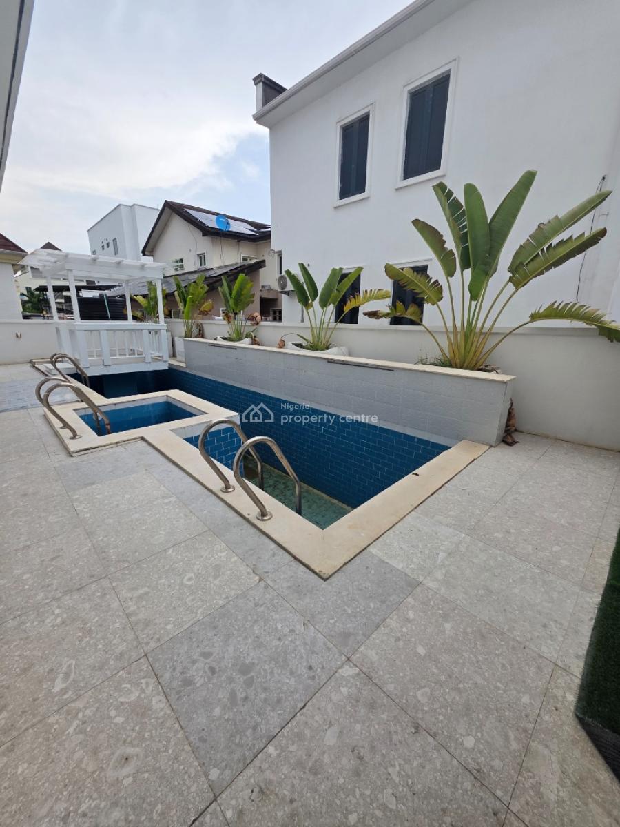Luxury 5 Bedroom Detached Duplex with Cinema + Elevator, Pinnock Beach Estate, Osapa, Lekki, Lagos, Detached Duplex for Sale