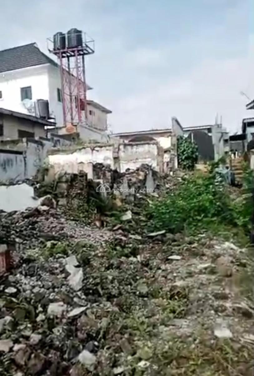a Fenced Empty Plot of Land + Two Gates + Borehole, Ogba, Ikeja, Lagos, Land for Sale