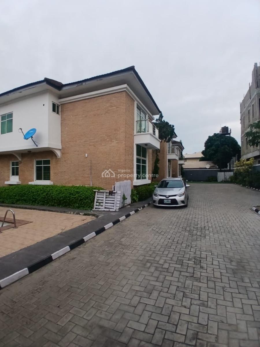 Luxury 4 Bedroom Semi Detached House with Bq 2 Unit in Compound, Lekki Phase 1, Lekki, Lagos, Semi-detached Duplex for Rent