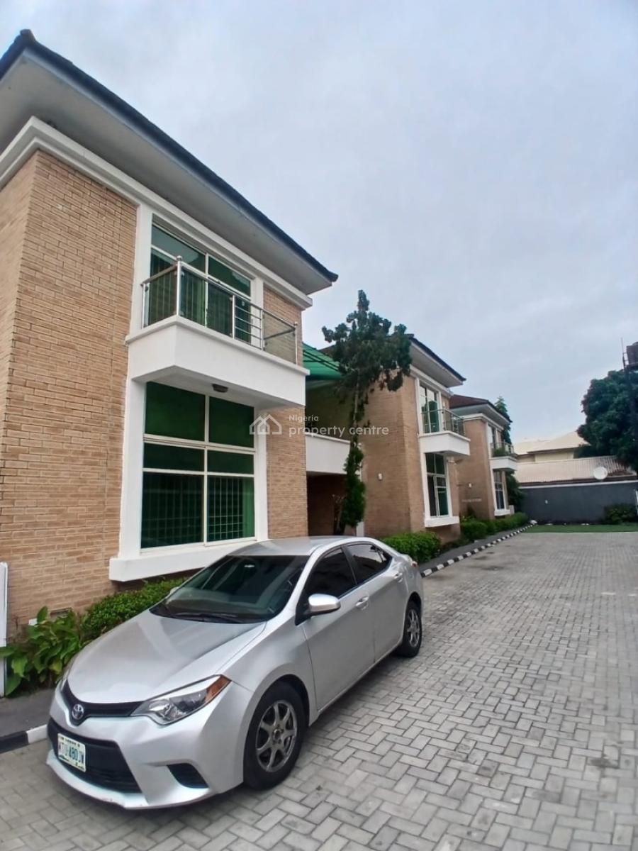 Luxury 4 Bedroom Semi Detached House with Bq 2 Unit in Compound, Lekki Phase 1, Lekki, Lagos, Semi-detached Duplex for Rent