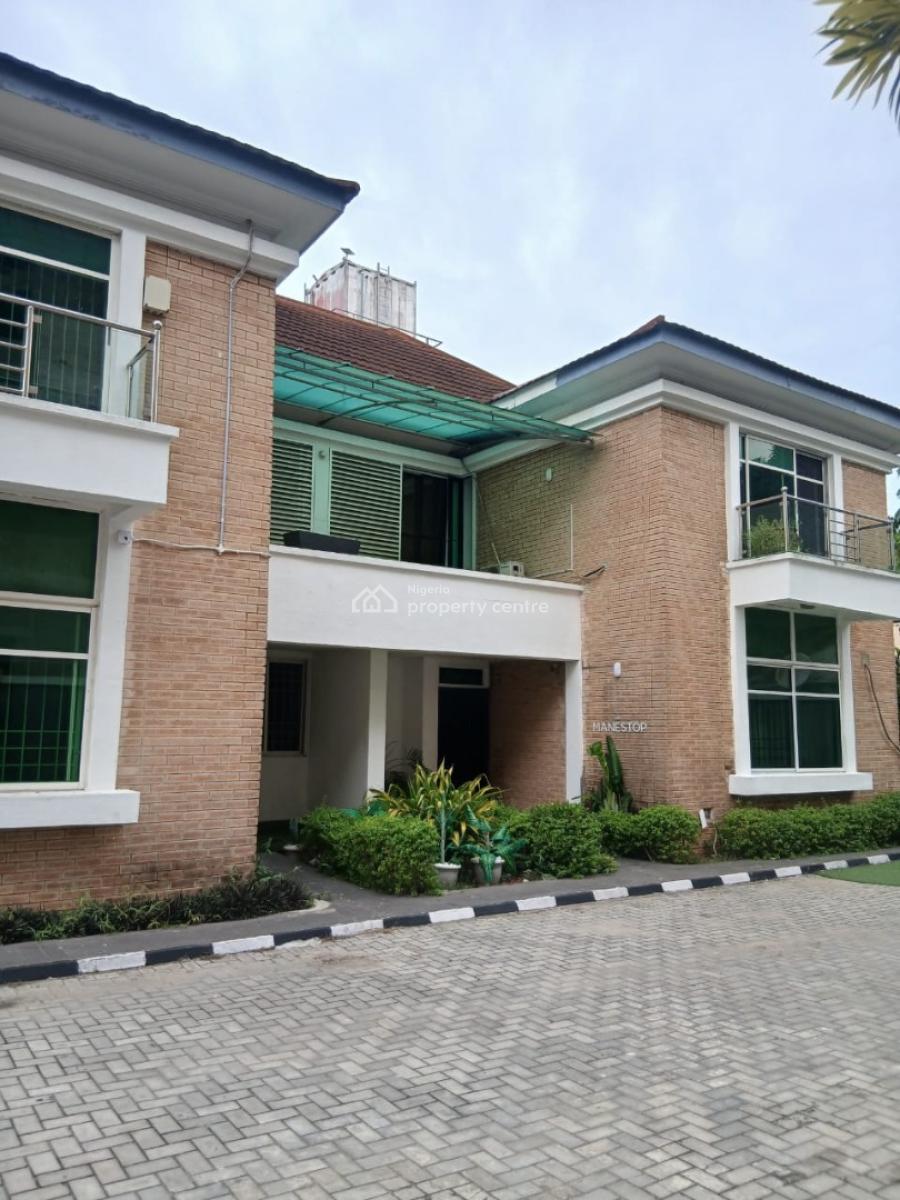Luxury 4 Bedroom Semi Detached House with Bq 2 Unit in Compound, Lekki Phase 1, Lekki, Lagos, Semi-detached Duplex for Rent