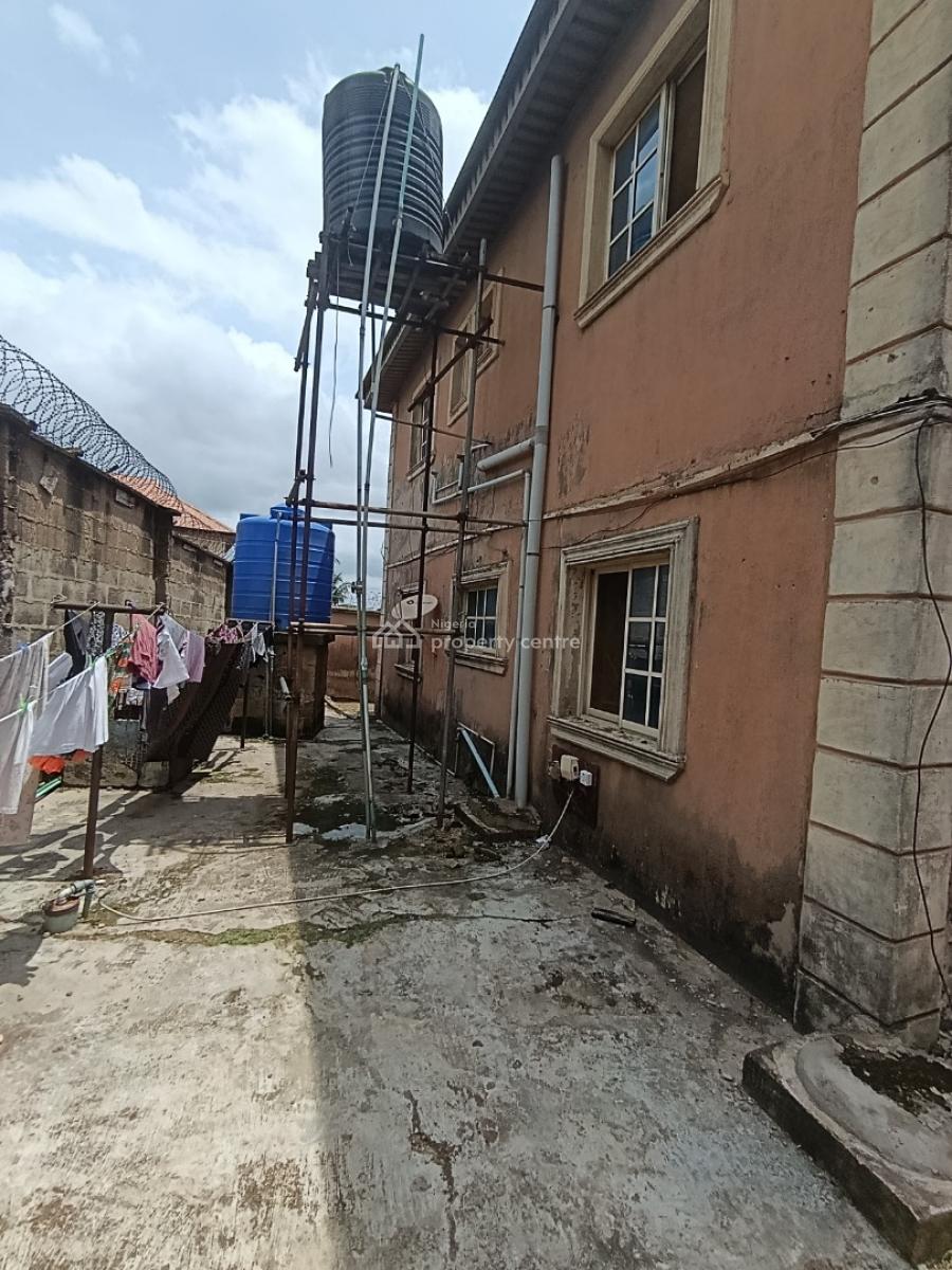 6 Nos of Mini Flat All Tiles Floor with a Lot of Space for Future Str, Majiyagbe Ipaja Lagos, Ipaja, Lagos, Block of Flats for Sale
