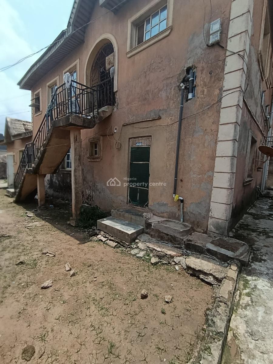 6 Nos of Mini Flat All Tiles Floor with a Lot of Space for Future Str, Majiyagbe Ipaja Lagos, Ipaja, Lagos, Block of Flats for Sale