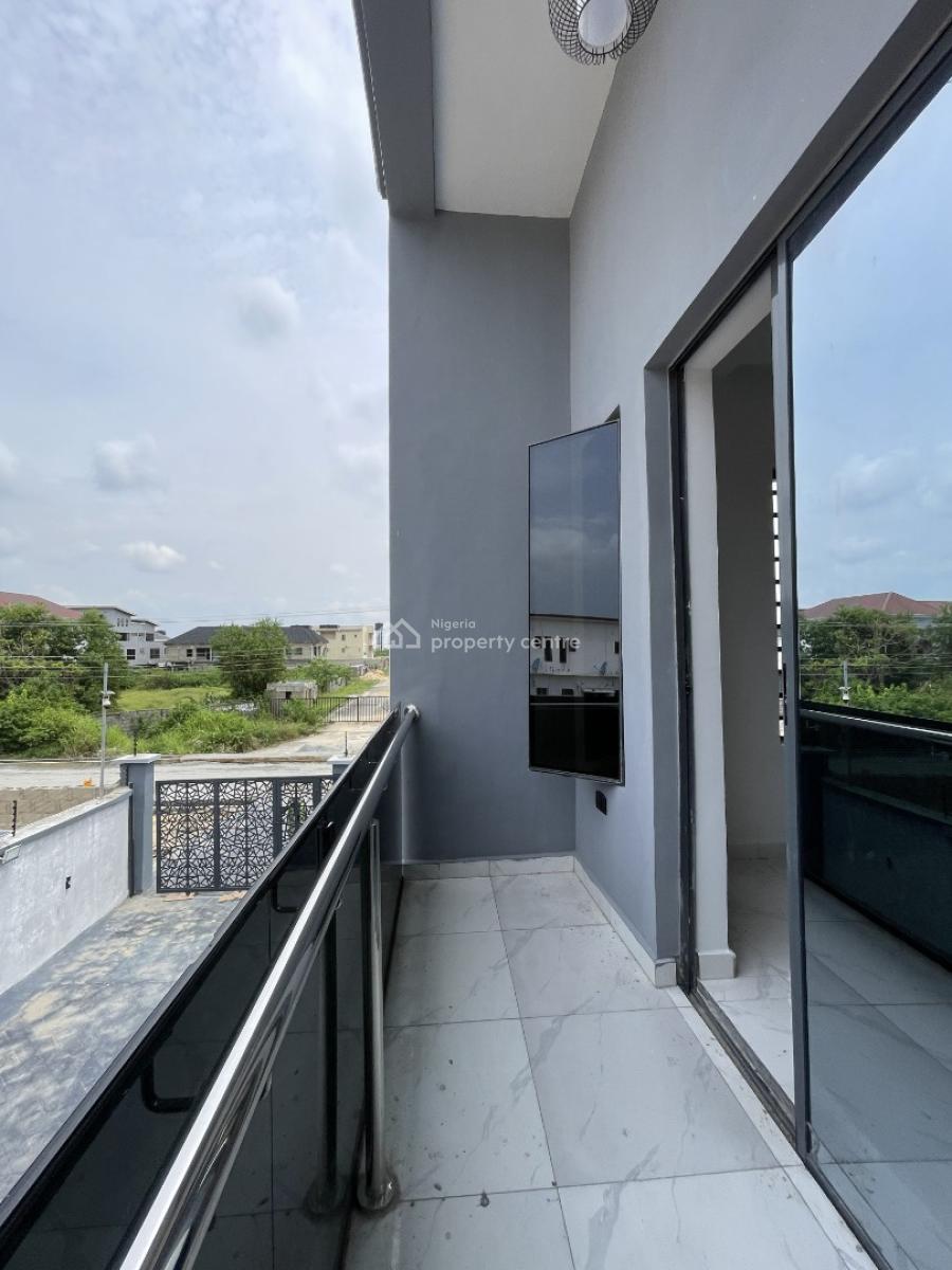 Finished 4 Bedroom Terraced Duplexes in a Spacious Communal Space, Lekki Scheme 2, Ajah, Lagos, Terraced Duplex for Sale
