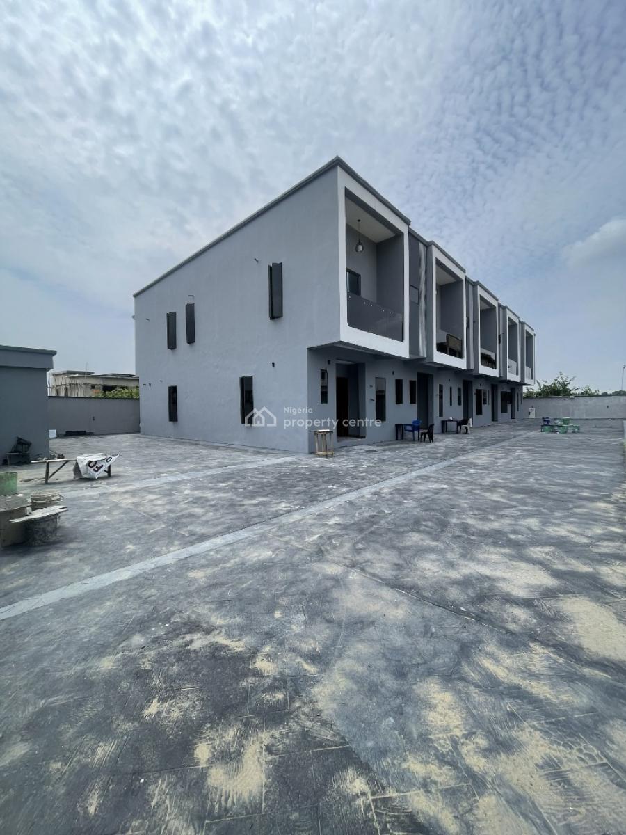 Finished 4 Bedroom Terraced Duplexes in a Spacious Communal Space, Lekki Scheme 2, Ajah, Lagos, Terraced Duplex for Sale