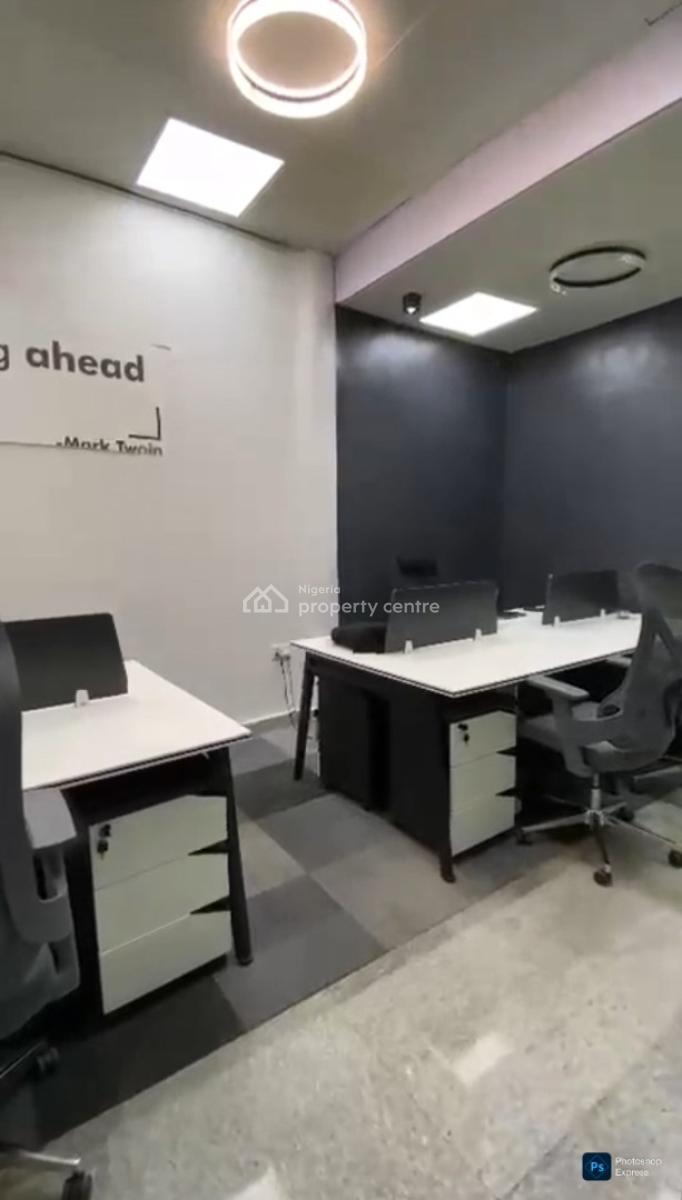 Furnished & Serviced 105 Sqm Premium Office Space, Ikate Elegushi, Lekki, Lagos, Office Space for Rent