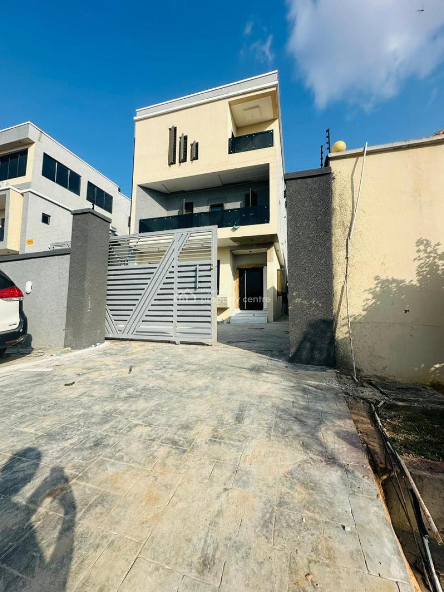 Magnificently and Superbly Built 5 Bedroom Detached Duplex with Bq, Exclusively Designed Home with Bq in a Well Secured Estate, Gra Phase 2, Magodo, Lagos, Detached Duplex for Sale
